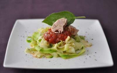 El gourmet saludable: espaguetis de calabacín