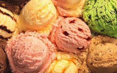 Los helados en verano