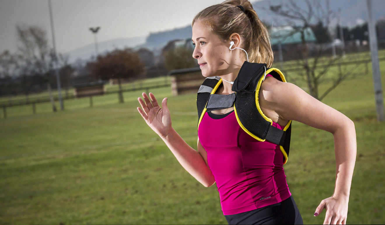 Chaleco lastrado para gimnasio