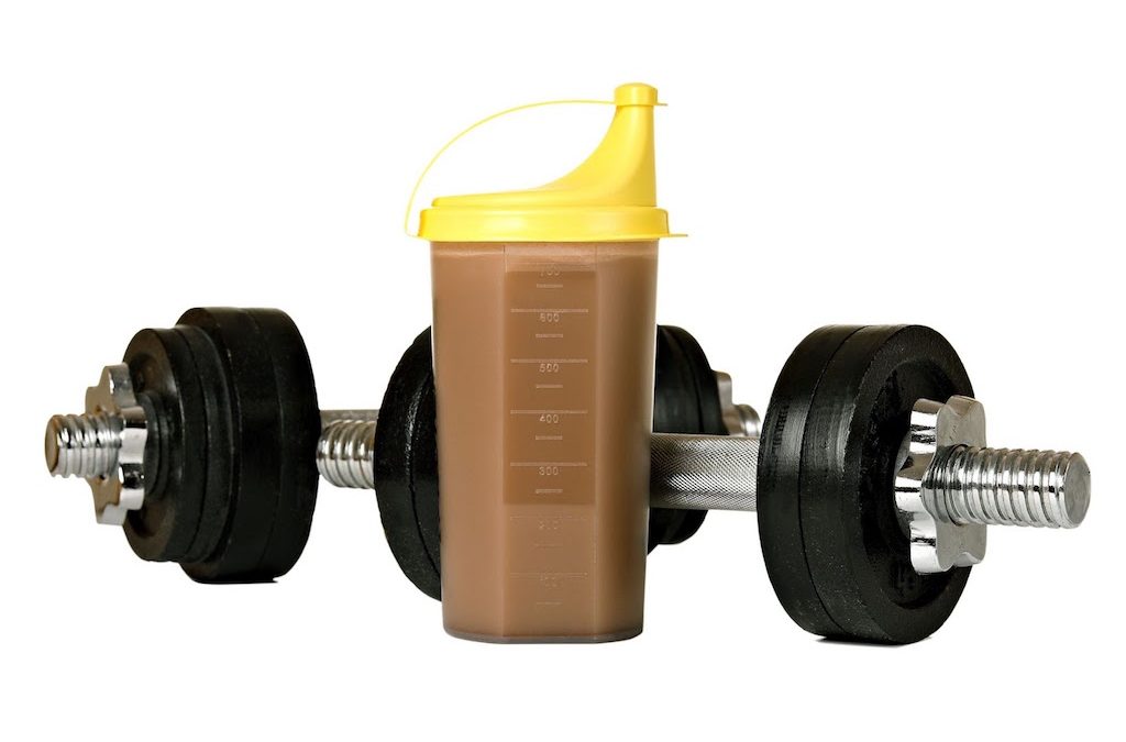 Un batido durante el entrenamiento, ¿sí o no?