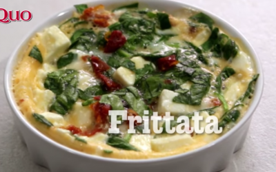 El gourmet saludable: frittata de verduras y queso