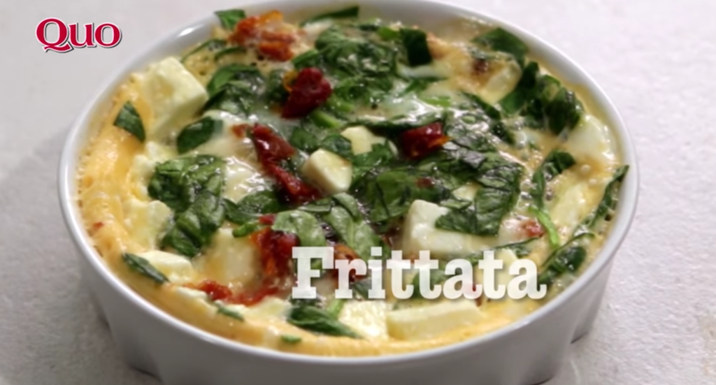 El gourmet saludable: frittata de verduras y queso