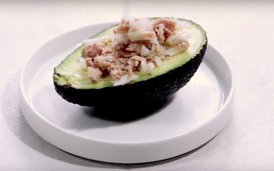 El gourmet saludable: aguacate relleno para llevar a la playa