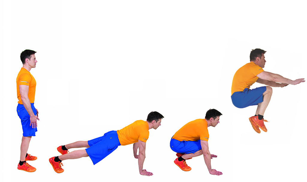 Burpees bastardos, el ejercicio que te hará invencible