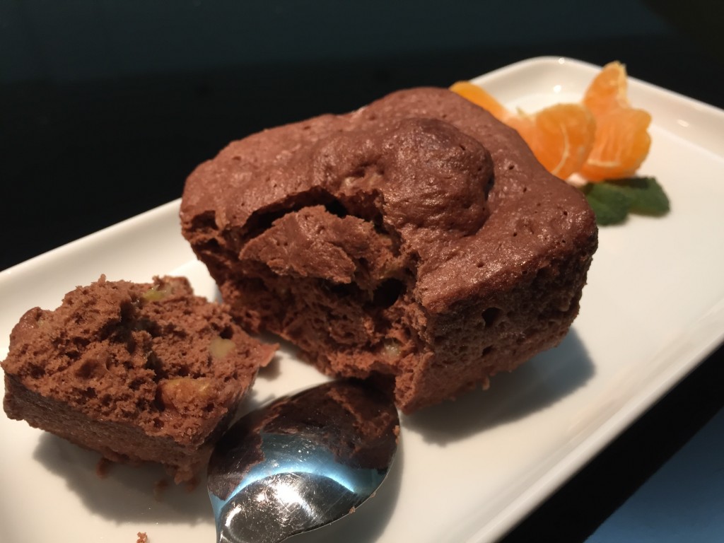 Brownie chocolate gourmet saludable