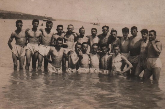 Bañistas en Bulgaria, 1926