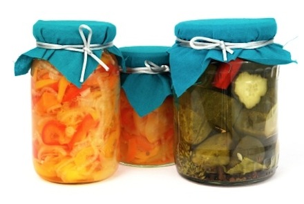 home-made preserves