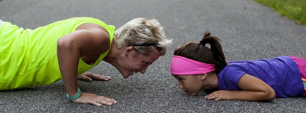 Si tienes más de 50, tienes que hacer flexiones