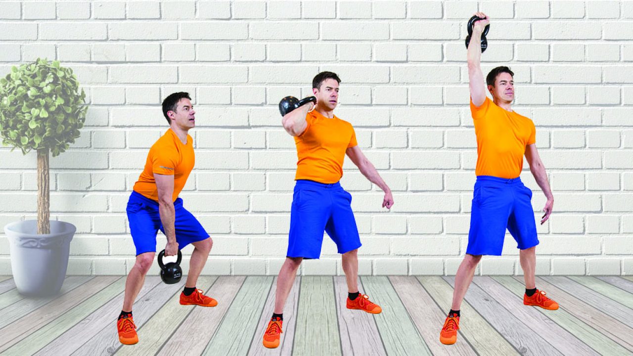 Ejercicios con hotsell kettlebell en casa