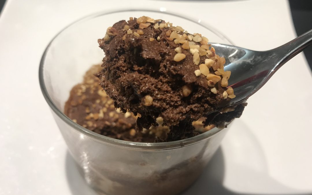 El gourmet saludable: mousse de chocolate sin azúcar